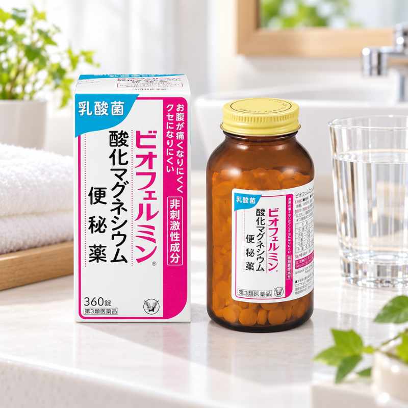 大正製藥 欣表飛鳴Biofermin 乳酸菌氧化鎂便秘藥[第3類醫藥品]熊友推薦