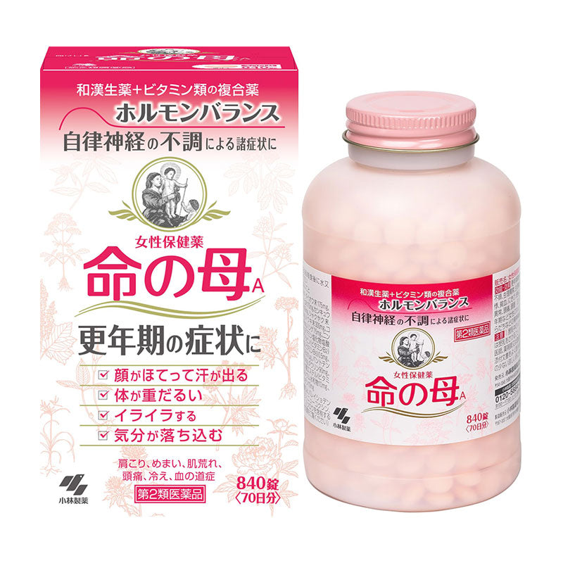 小林製藥 命之母A 女性更年期調理藥[第2類醫藥品]熊友推薦 效果顯著