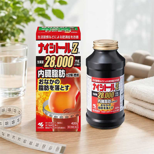 小林製藥 Naishitoru Za 內臟脂肪錠/腹部減脂片 防風通聖散 分解內臟脂肪 [第2類医薬品]熊友推薦