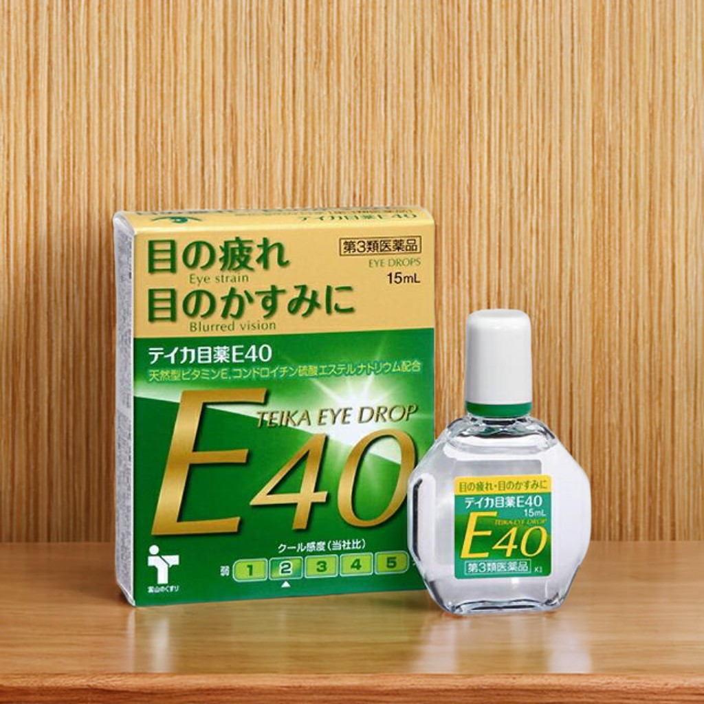 大昭製藥 維他命E40 TEIKA抗老花眼藥水15ML [第3類醫藥品]熊友推薦 效果顯著