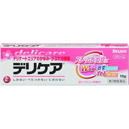 池田模範堂 MUHI Delicare女性用私處殺菌止癢膏[第3類醫藥品]