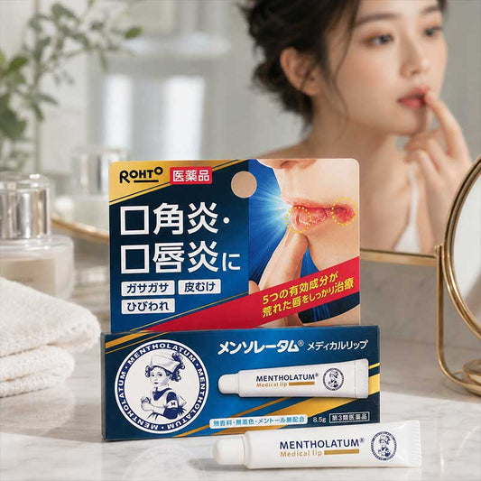樂敦製藥 ROHTO 曼秀雷敦 藥用唇膏nc 8.5g 口角炎 口唇炎[第3類醫藥品]