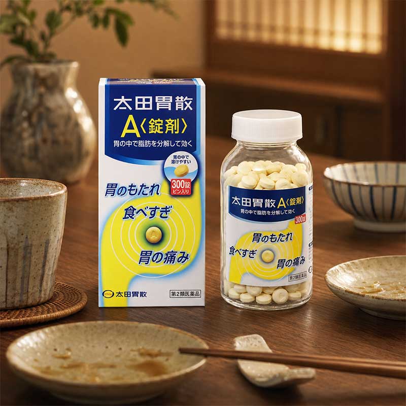 太田胃散 A錠 胃腸藥-快速緩解胃腸不適[第2類醫藥品]