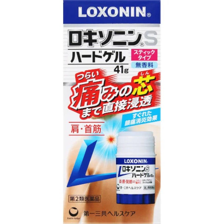 第一三共 LOXONIN S塗抹止痛棒41g[第2類醫藥品]2024新品