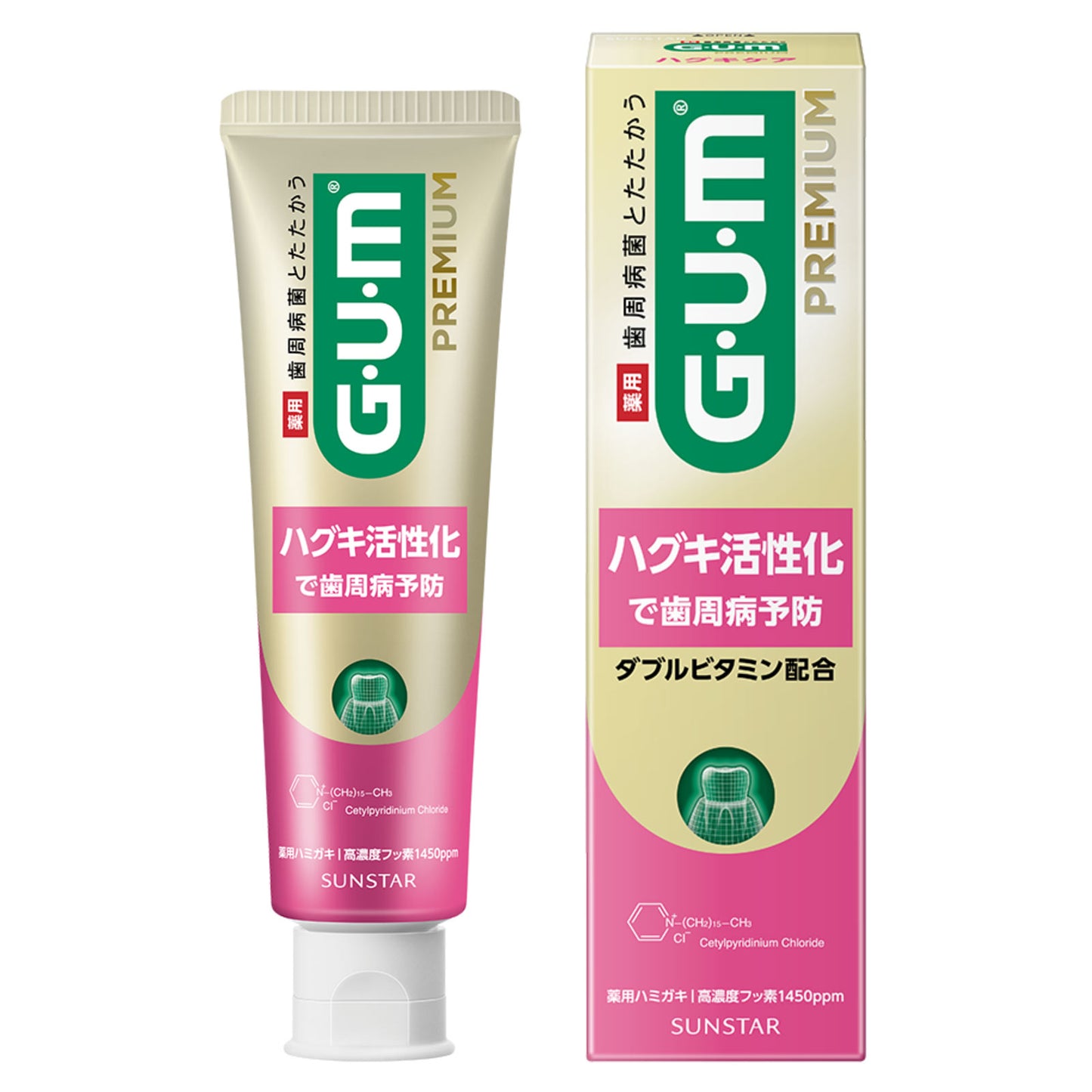 三詩達Sunstar GUM Dental/GUM Premium 牙周護理牙膏
