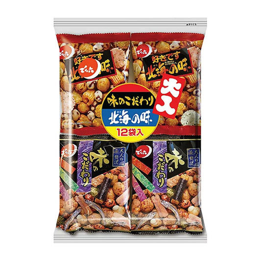 傳六 北海之味海鮮雜下酒零食 大包裝 12袋入 252g