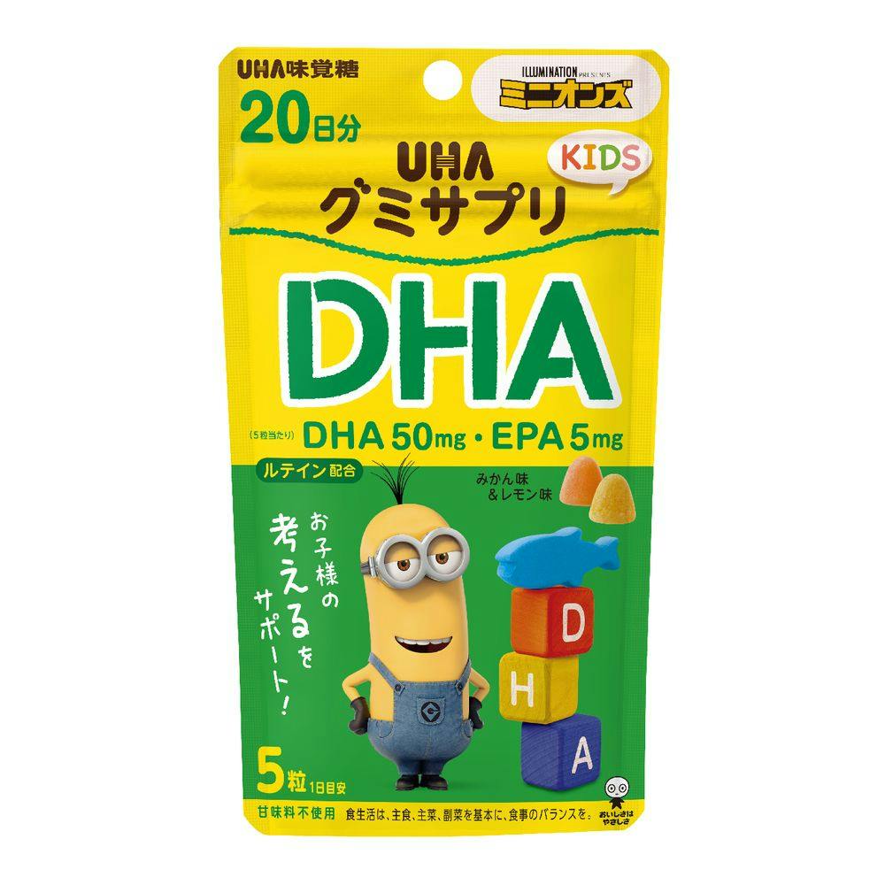 UHA味覺糖 KIDS 兒童DHA補充劑軟糖