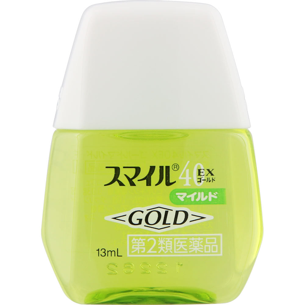 獅王Lion Smile 40EX GOLD 維他命眼藥水 溫和型 13ml[第2類医薬品]