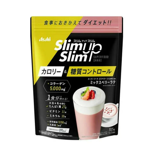 朝日Asahi Slim Up 膠原蛋白奶昔代餐/大豆蛋白 奶昔代餐/膳食纖維 飽足感 膠原蛋白美容飲 纖膳飲