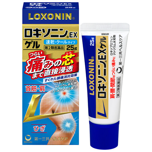 第一三共 LOXONIN EX止痛凝膠 止痛水[第2類醫藥品]熊友推薦