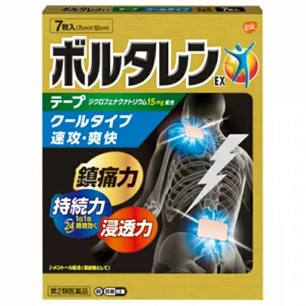 GSK製藥 Voltaren AC α /EX加強版鎮痛貼布【第2類醫藥品】