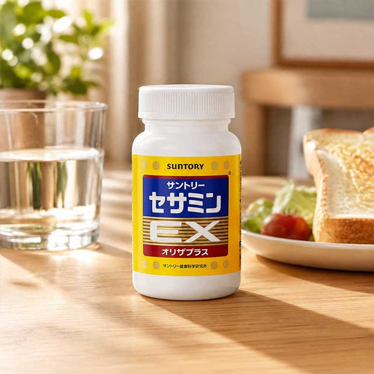 SUNTORY三得利 芝麻明EX 熊友推薦 促進睡眠