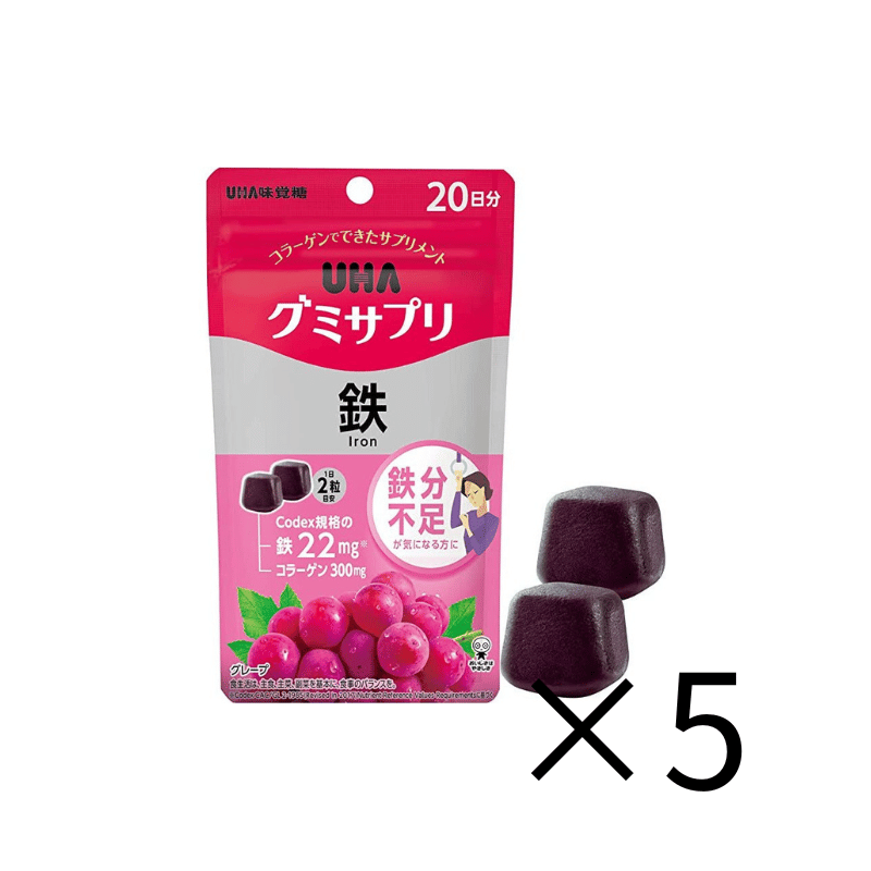 UHA 鐵補充劑 軟糖