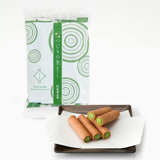 祇園辻利 Tsujiri no sato 抹茶薄脆捲