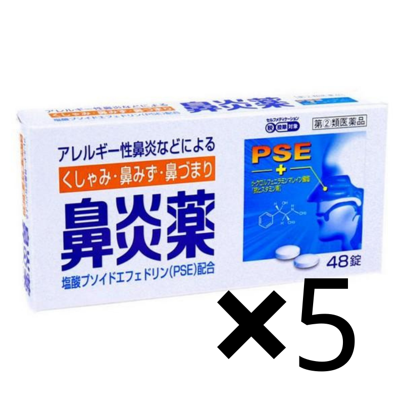 皇漢堂製薬 過敏性鼻炎用 鼻炎薬A 48粒[指定第2類医薬品]