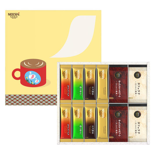 雀巢日本 黃金混合優質棒狀咖啡禮盒裝[棒狀咖啡]