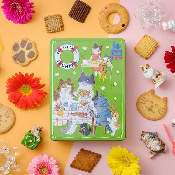 三越伊勢丹 泉屋 貓咪曲奇禮盒 6種18個入NEW新包裝