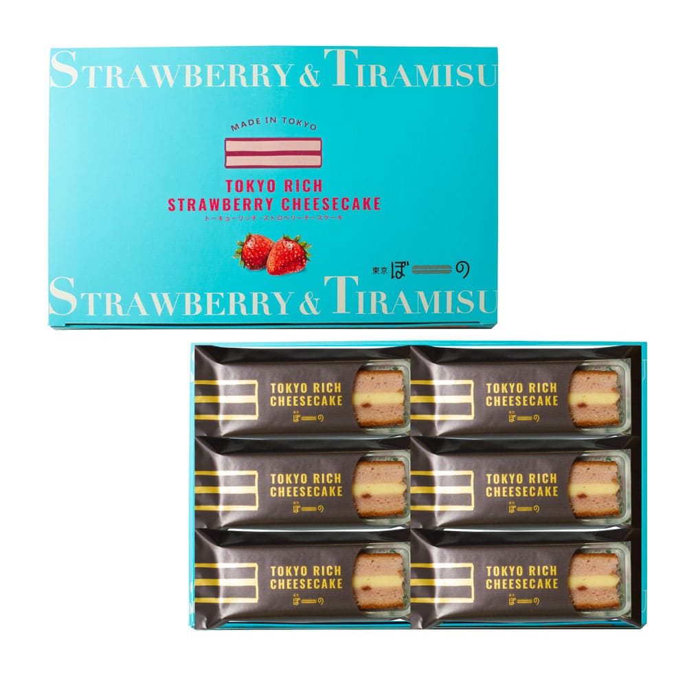 東京ぼーの 東京濃郁起司蛋糕（10 入）