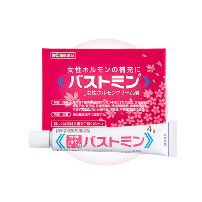 大東製藥 Bustomin女性荷爾蒙補充軟膏 4g【指定第2類醫藥品】