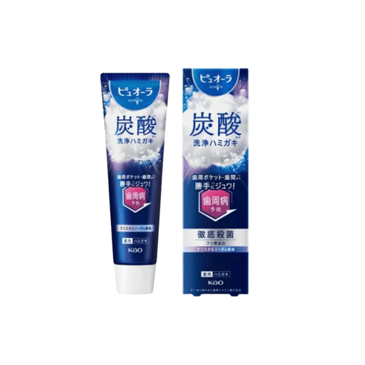 花王 Pureora 炭酸牙膏 95g 齒周病預防