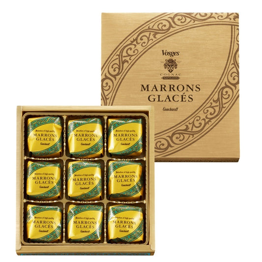 Goncharoff Marrons Glaces 糖蜜栗子甜點 9個入