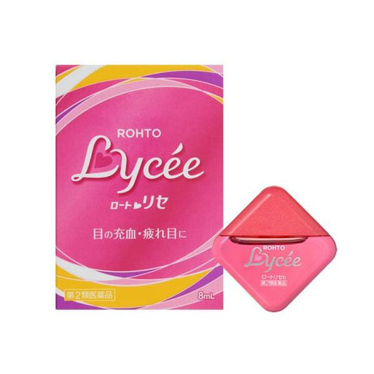 樂敦製藥 ROHTO LYCEE b 小紅花眼藥水8ML 僅可裸眼用 緩解充血[第2類医薬品]