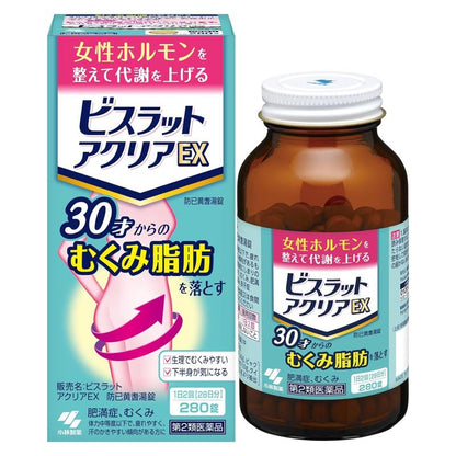 小林製藥 Visrrat Aclear EX錠 30歲開始消水腫減脂[第2類医薬品]熊友推薦