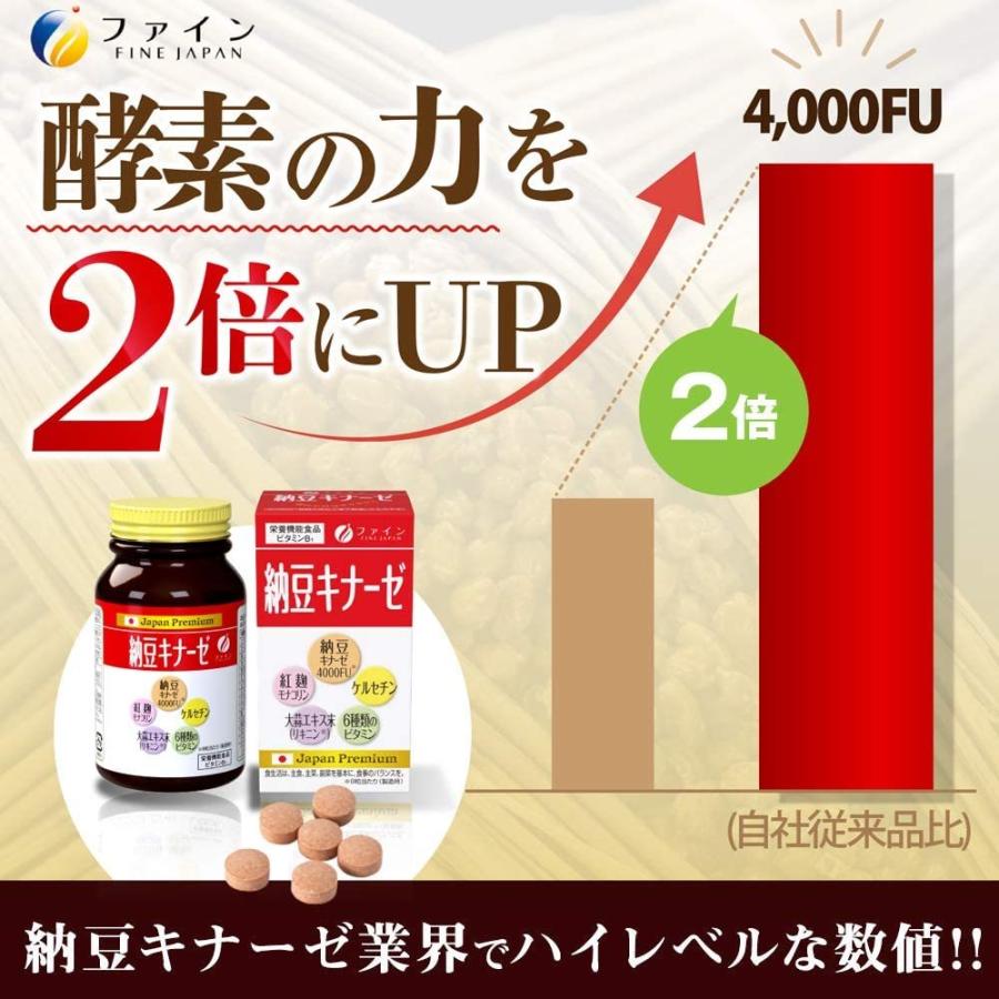 FINE 納豆激酶4000FU 30日分240粒入