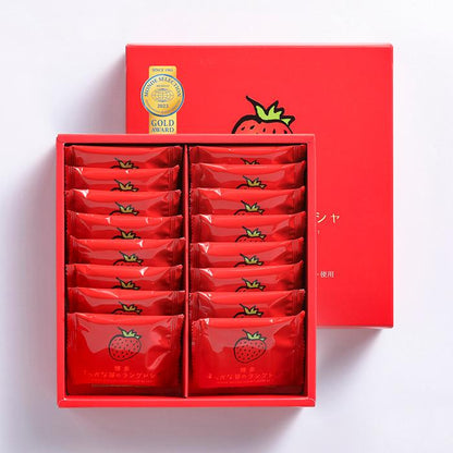 花福堂 甘王草莓夾心餅乾 福岡特產 期間限定販売【採購】