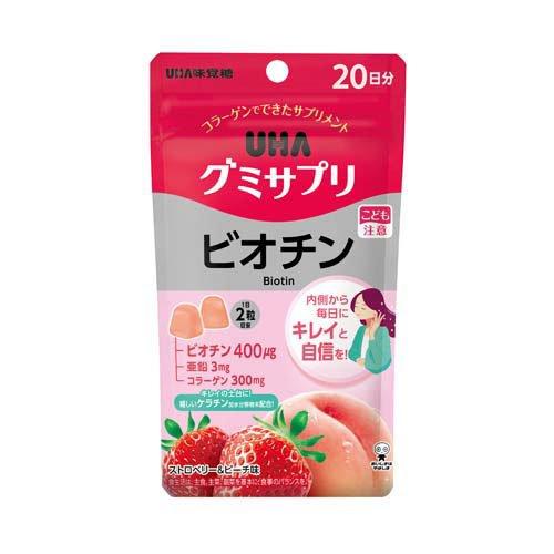 UHA味覺糖 膠原生物素 20日份（40粒入）美容養顏