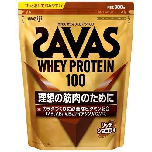 MEIJI明治 SAVAS WHEY PROTEIN 100 乳清蛋白粉 980g 塑造理想肌肉