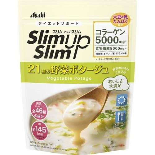 朝日Asahi Slim Up 膠原蛋白奶昔代餐/大豆蛋白 奶昔代餐/膳食纖維 飽足感 膠原蛋白美容飲 纖膳飲