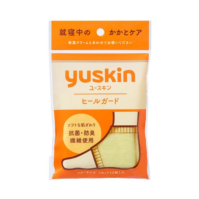 Yuskin 純棉保濕修復手套/足跟護理襪 1組