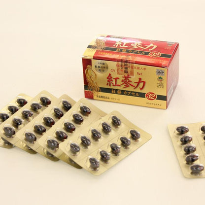 紅參力 高麗紅參膠囊/高麗紅參茶金裝 3g×30包/紅參力紅參丸 120粒
