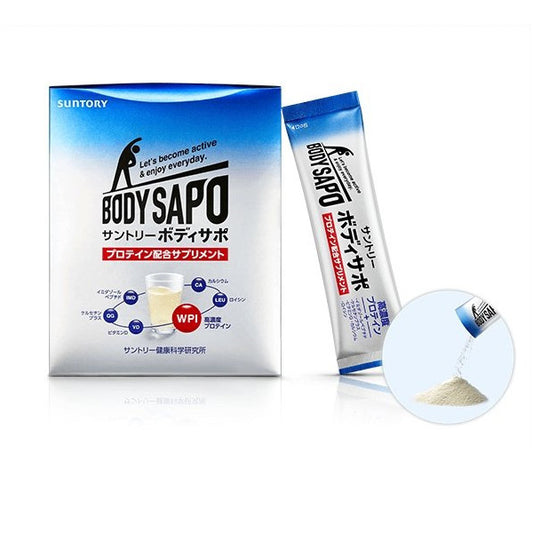 Suntory三得利 Body Sapo體力支援 增肌蛋白粉 30包入