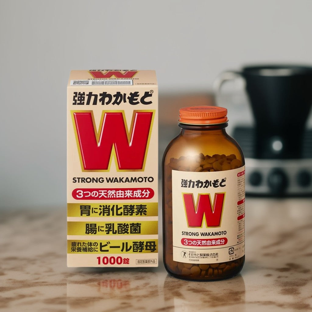 WAKAMOTO益生菌 若元錠 強力益生菌 乳酸菌 腸胃片 熊友推薦 效果顯著