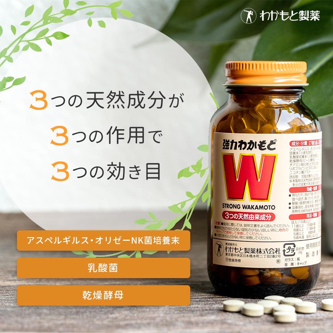 WAKAMOTO益生菌 若元錠 強力益生菌 乳酸菌 腸胃片 熊友推薦 效果顯著