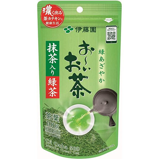 伊藤園 おーいお茶 緑茶 100g - CosmeBear小熊日本藥妝For台灣
