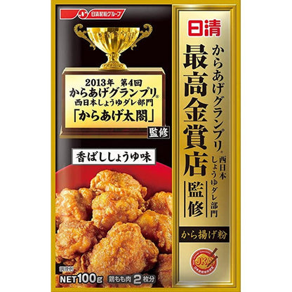 日清 日式炸雞粉 香濃醬油風味 100g 最高金獎店監修 - CosmeBear小熊日本藥妝For台灣