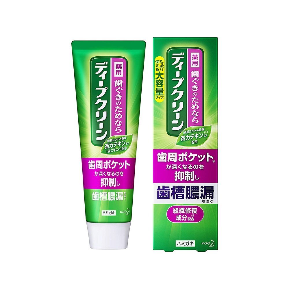 花王 Deep Green 牙周病預防牙膏