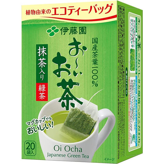 伊藤園 おーいお茶 緑茶 (含抹茶) 1.8g×20袋