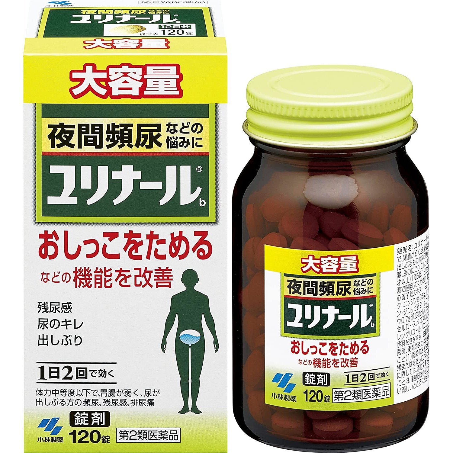 日本排尿/膀胱問題解決產品