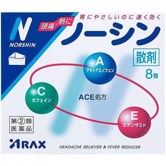 [指定第2類医薬品] ARAX製藥 NOSHIN顆粒 解熱止痛藥 - CosmeBear小熊日本藥妝For台灣