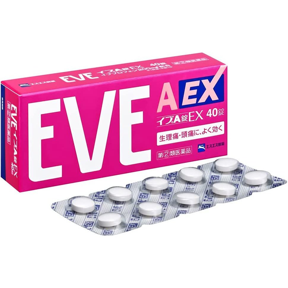 SS製藥 白兔牌 EVE A錠 EX 止痛藥