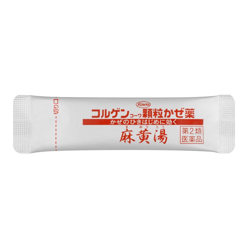 [第2類医薬品] 興和製藥 Korugen Kowa 顆粒感冒藥 麻黃湯 6包入 - 小熊藥妝 - 日本藥妝直送台灣