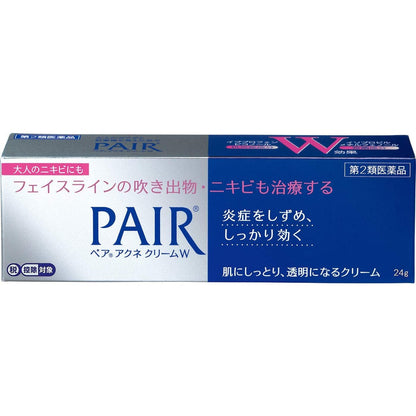 [第2類醫藥品] 獅王LION PAIR ACNE 祛痘膏W 24g - CosmeBear小熊日本藥妝For台灣