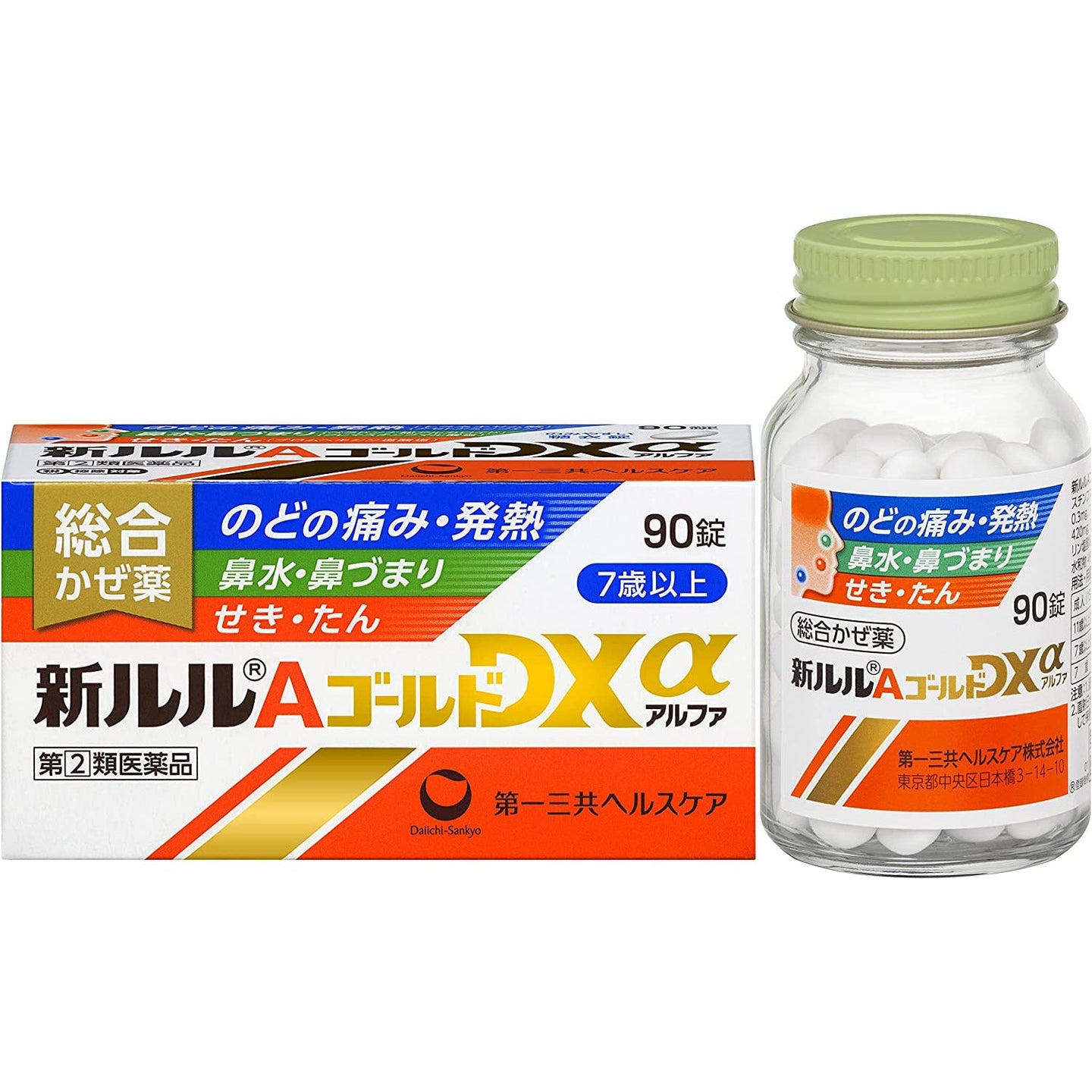 第一三共 新LuLu A 欣樂樂 黃金感冒藥DXα