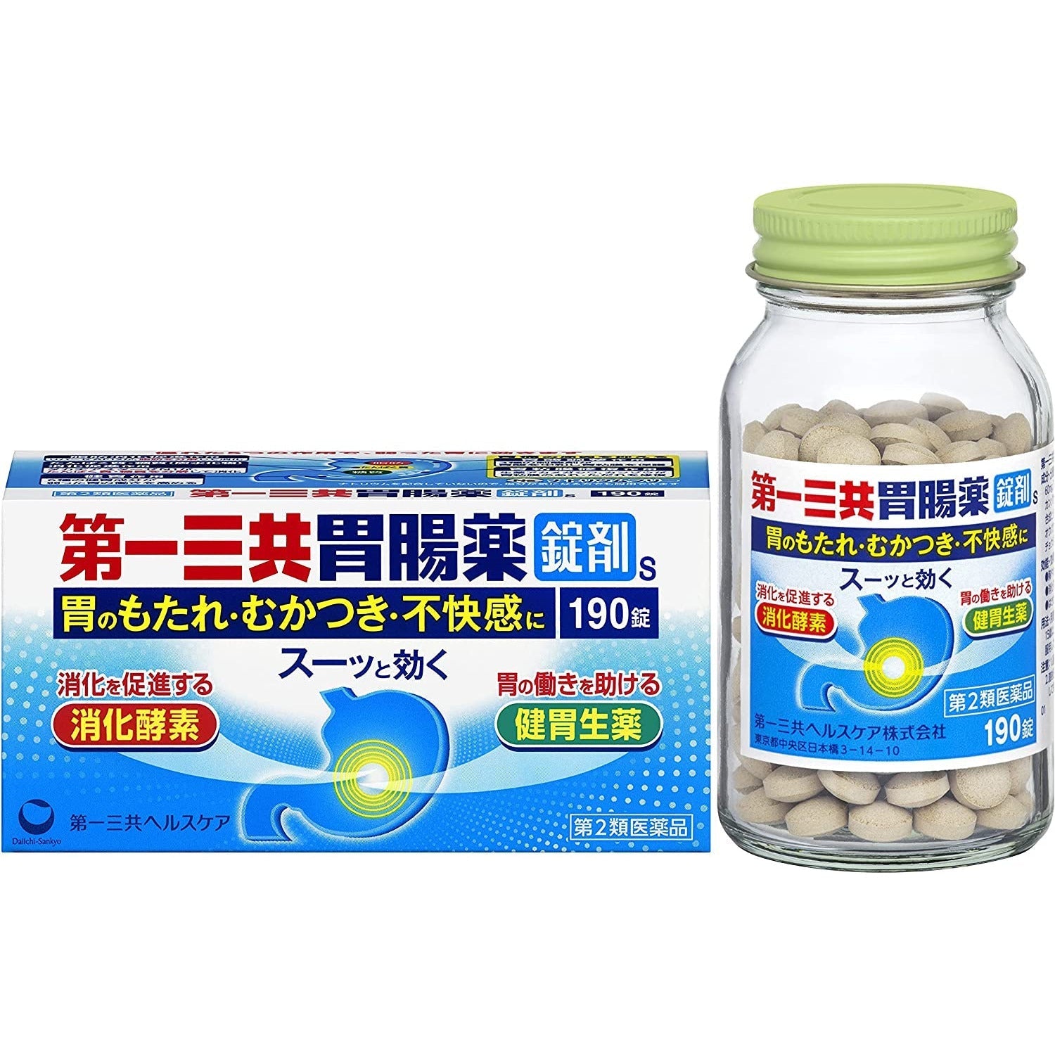 [第2類医薬品] 第一三共 胃腸薬片剤s - CosmeBear小熊日本藥妝For台灣