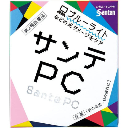 [第2類医薬品] 參天製藥 Sante 參天PC 抗藍光眼藥水 12ml - CosmeBear小熊日本藥妝For台灣