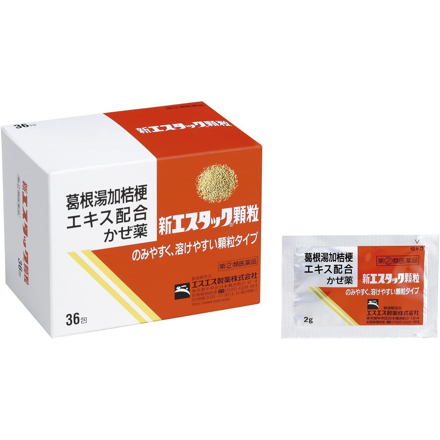 SS製藥 白兔牌 新Estac綜合感冒藥葛根湯顆粒